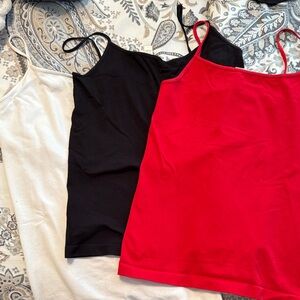 Nikibiki Camisole Set - Black, Red, White